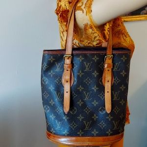 Authentic Louis Vuitton PM Bucket